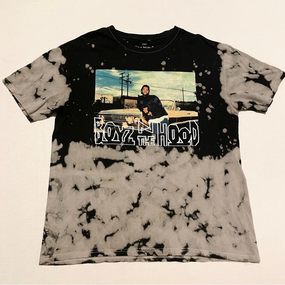 Boyz n the Hood Ice Cube Bleach Wash Graphic T-Shirt XL - Picture 16 of 16
